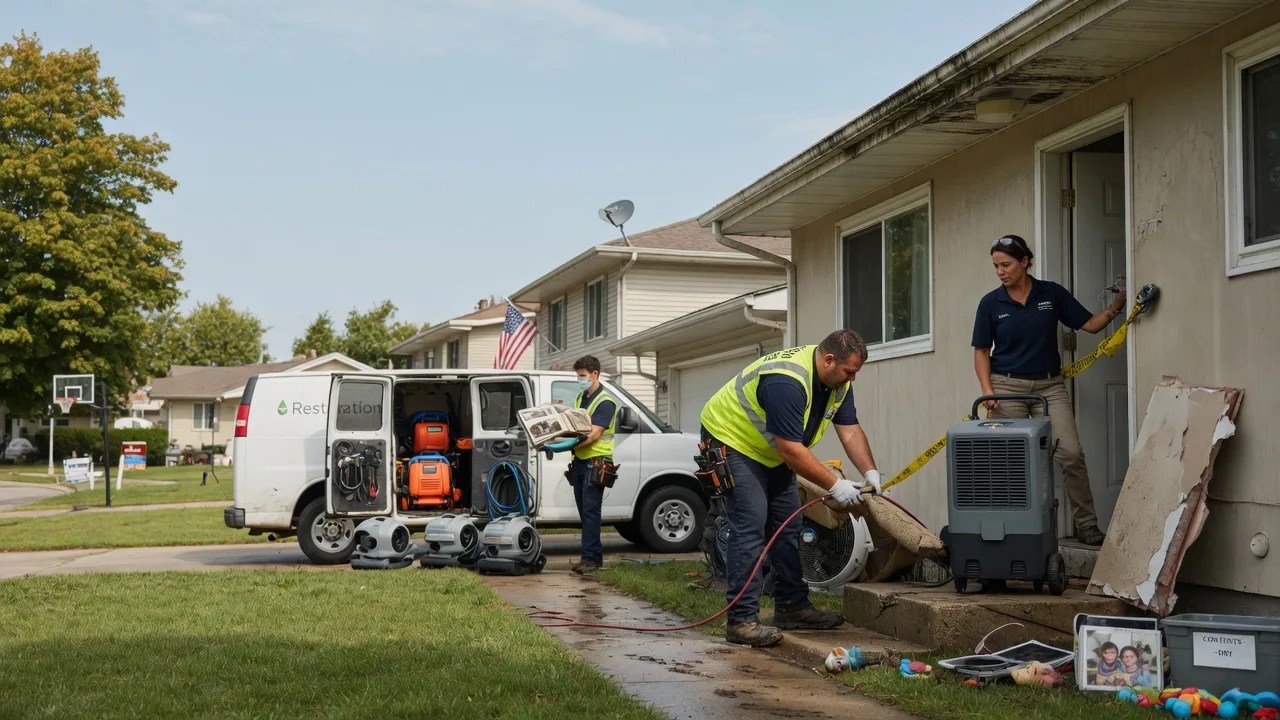 Water Damage Restoration in Gardners, PA near me